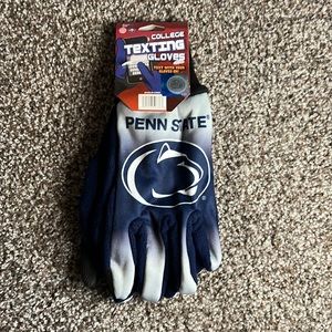Mens Penn State Fleece Texting/Smart Gloves